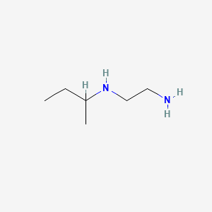 molecular formula C6H16N2 B15494063 Ethylenediamine, N-sec-butyl- CAS No. 4814-79-3