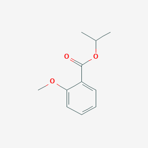 molecular formula C11H14O3 B15494081 Benzoic acid, 2-methoxy-, 1-methylethyl ester CAS No. 944-95-6