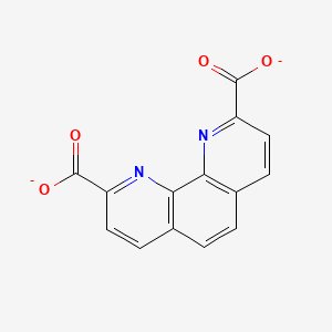 molecular formula C14H6N2O4-2 B15494121 1,10-Phenanthroline-2,9-dicarboxylate 