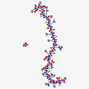 molecular formula C187H279F3N48O48S6 B15494135 GsMTx4 TFA (1209500-46-8 free base) 