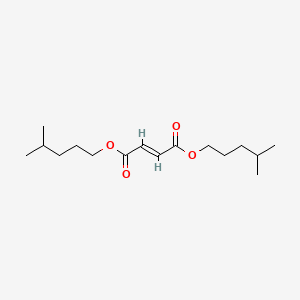 molecular formula C16H28O4 B15494141 Diisohexyl fumarate CAS No. 3294-12-0