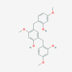 molecular formula C23H24O6 B15494210 Sepiumol E 