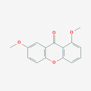 molecular formula C15H12O4 B15494298 1,7-Dimethoxyxanthone 