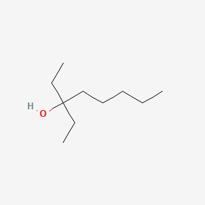 molecular formula C10H22O B15494338 3-Ethyloctan-3-ol CAS No. 2051-32-3