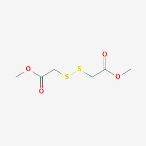 molecular formula C6H10O4S2 B154945 Dimethyl dithiodiacetate CAS No. 1665-64-1