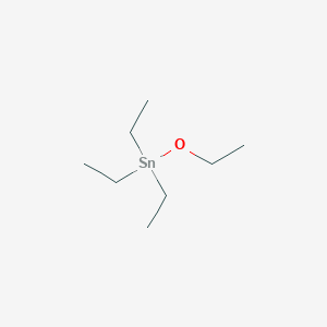molecular formula C8H20OSn B15494560 Ethoxy(triethyl)stannane CAS No. 1067-26-1