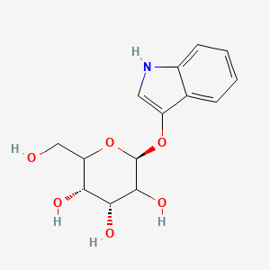 molecular formula C14H17NO6 B15494574 Indoxyl |A-D-glucoside 