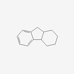 molecular formula C13H16 B15494919 2,3,4,4a,9,9a-Hexahydro-1H-fluorene CAS No. 1559-97-3