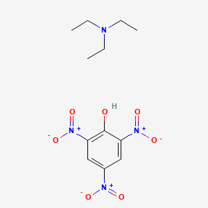 molecular formula C12H18N4O7 B15494950 Triethylamine picrate CAS No. 900-50-5