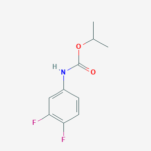 molecular formula C10H11F2NO2 B15495023 Propan-2-yl hydrogen (3,4-difluorophenyl)carbonimidate CAS No. 2342-65-6