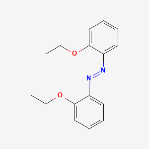 molecular formula C16H18N2O2 B15495048 Azodiphenetole CAS No. 613-43-4