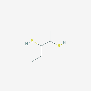 molecular formula C5H12S2 B15495305 2,3-Pentanedithiol 