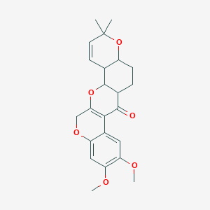molecular formula C23H26O6 B15495395 Deguelin, dehydro- 