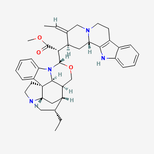 molecular formula C40H48N4O3 B15495401 Geissospermine [MI] CAS No. 427-01-0