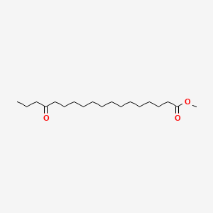 molecular formula C19H36O3 B15495424 Methyl 15-oxooctadecanoate CAS No. 2380-30-5