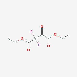 molecular formula C8H10F2O5 B15495482 Diethyl 2,2-difluoro-3-oxobutanedioate CAS No. 684-46-8