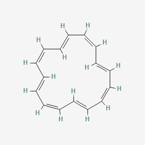 molecular formula C16H16 B15495572 (16)Annulene CAS No. 3332-38-5
