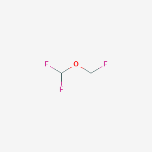 molecular formula C2H3F3O B15495627 Difluoro(fluoromethoxy)methane CAS No. 461-63-2