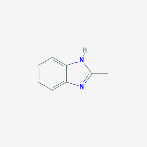 molecular formula C8H8N2 B154957 2-Methylbenzimidazole CAS No. 615-15-6