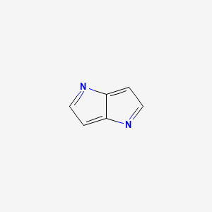 molecular formula C6H4N2 B15495793 Pyrrolo[3,2-b]pyrrole CAS No. 250-87-3
