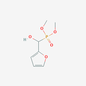 molecular formula C7H11O5P B15495802 Dimethyl [(furan-2-yl)(hydroxy)methyl]phosphonate CAS No. 1883-27-8