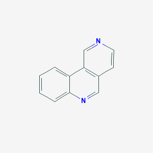 molecular formula C12H8N2 B15495848 Benzo[c][2,6]naphthyridine CAS No. 316-93-8