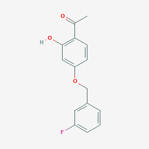 molecular formula C15H13FO3 B15495897 DOOT-2d 