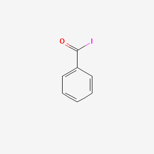 molecular formula C7H5IO B15495994 Benzoyl iodide CAS No. 618-38-2