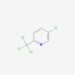 molecular formula C6H3Cl4N B15496056 5-Chloro-2-(trichloromethyl)pyridine CAS No. 1197-03-1