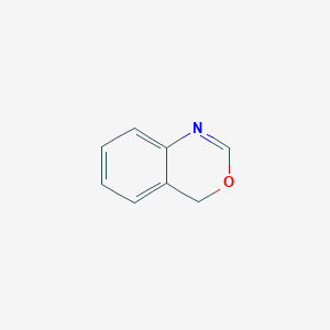 molecular formula C8H7NO B15496061 4H-3,1-Benzoxazine CAS No. 253-93-0