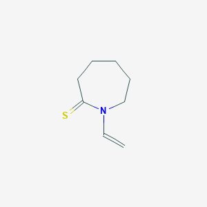 molecular formula C8H13NS B154961 1-Ethenylazepane-2-thione CAS No. 1709-15-5