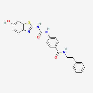 molecular formula C23H20N4O3S B15496104 Dyrk1A-IN-1 