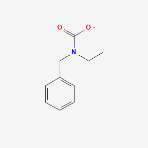 molecular formula C10H12NO2- B15496128 N-ethyl-N-(phenylmethyl)carbamate 