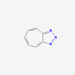 molecular formula C7H5N3 B15496137 Cyclohepta[d][1,2,3]triazole CAS No. 275-95-6
