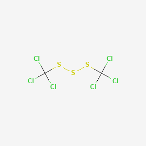 molecular formula C2Cl6S3 B15496163 Bis(trichloromethyl) trisulfide CAS No. 2532-50-5