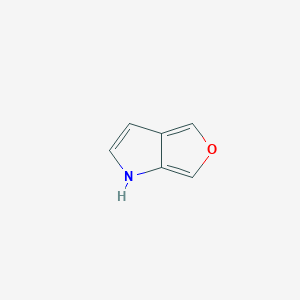 molecular formula C6H5NO B15496172 1H-Furo[3,4-b]pyrrole CAS No. 250-38-4