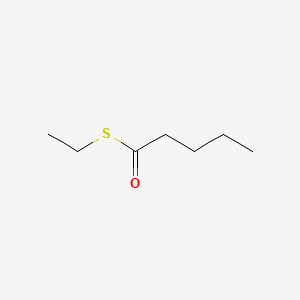 molecular formula C7H14OS B15496208 Pentanethioic acid, S-ethyl ester CAS No. 2432-92-0