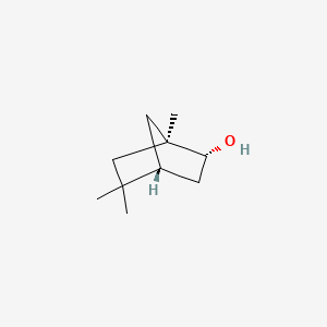 molecular formula C10H18O B15496219 endo-1,5,5-Trimethylbicyclo(2.2.1)heptan-2-ol CAS No. 534-35-0