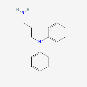 molecular formula C15H18N2 B15496456 N~1~,N~1~-Diphenylpropane-1,3-diamine CAS No. 2095-76-3