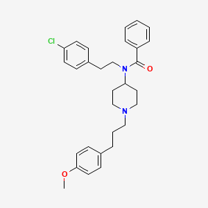 molecular formula C30H35ClN2O2 B15496469 CP-289,503 