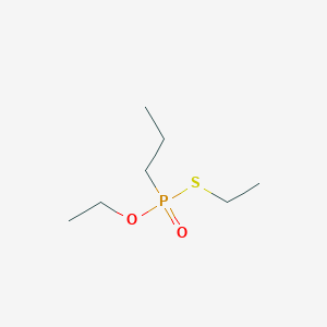 molecular formula C7H17O2PS B15496503 O,S-Diethyl propylphosphonothioate CAS No. 2511-13-9