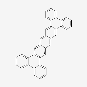 molecular formula C38H22 B15496575 Tetrabenzo(a,c,l,o)pentacene CAS No. 216-07-9