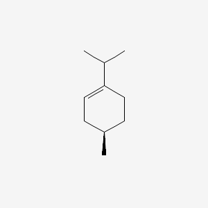 molecular formula C10H18 B15496806 Cyclohexene, 4-methyl-1-(1-methylethyl)-, (R)- CAS No. 619-52-3