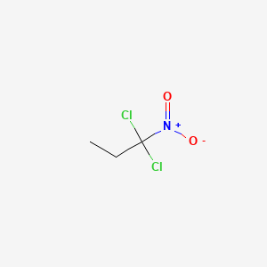 molecular formula C3H5Cl2NO2 B15497074 1,1-Dichloro-1-nitropropane CAS No. 595-44-8