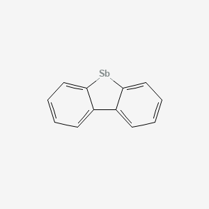 molecular formula C12H8Sb B15497122 CID 78070748 