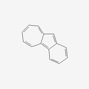 molecular formula C14H10 B15497227 Benz[a]azulene CAS No. 246-02-6