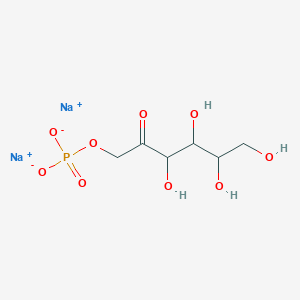 molecular formula C6H11Na2O9P B15497342 D-Fructose 1-phosphate disodium salt 