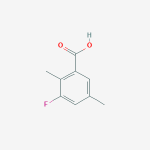 molecular formula C9H9FO2 B15497359 3-Fluoro-2,5-dimethylbenzoic acid 