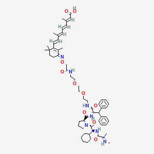 molecular formula C60H83N7O10 B15497455 Sniper(crabp)-11 
