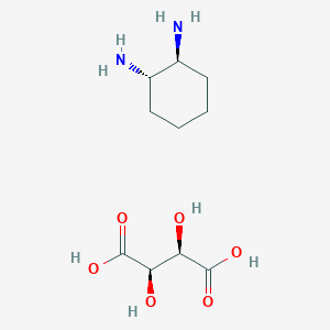 molecular formula C10H20N2O6 B15497747 (1S,2S)-(-)-1,2-Diaminocyclohexane L-tartrate 